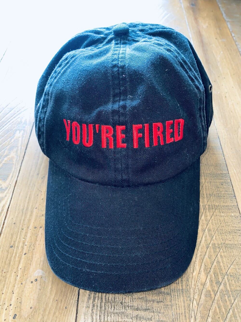 VINTAGE 2004 NBC The Apprentice DONALD TRUMP “You’re Fired” Adult Black Hat
